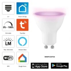 Alecto Smart - LED Lamp SMARTLIGHT40 -Veiligheid Thuis alecto smart led lamp 4179484 sfeer 3