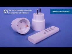 KlikAan KlikUit APC - Draadloze Schakelaarset 70211 -Veiligheid Thuis hqdefault 13 48