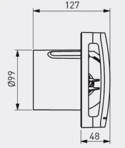 Soler & Palau ECOAIR - Badkamer-/toiletventilator 5210612500 -Veiligheid Thuis soler en palau ecoair badkamer toiletventilator 4147176 1