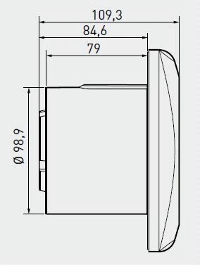 Soler & Palau SILENT-100 - Badkamer-/toiletventilator 5210402300 8 Soler & Palau SILENT-100 - Badkamer-/toiletventilator 5210402300 - Afbeelding 8