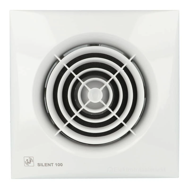 Soler & Palau SILENT-100 - Badkamer-/toiletventilator 5210401500 1 Soler & Palau SILENT-100 - Badkamer-/toiletventilator 5210401500