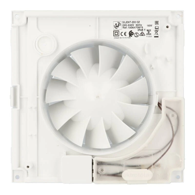 Soler & Palau SILENT-200 - Badkamer-/toiletventilator 5210424700 6 Soler & Palau SILENT-200 - Badkamer-/toiletventilator 5210424700 - Afbeelding 6