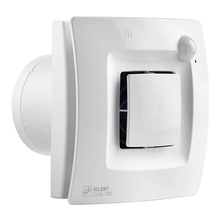 Soler & Palau SILENT-DUAL-200 - Badkamer-/toiletventilator 5210641000 1 Soler & Palau SILENT-DUAL-200 - Badkamer-/toiletventilator 5210641000