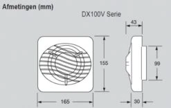 Xpelair DX100 - Badkamer-/toiletventilator X90839AW 11 Xpelair DX100 - Badkamer-/toiletventilator X90839AW -Veiligheid Thuis xpelair dx100 badkamer toiletventilator 4138369 1
