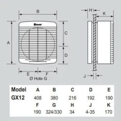 Xpelair GX - Raam-/muurventilator X90012AW 9 Xpelair GX - Raam-/muurventilator X90012AW -Veiligheid Thuis xpelair gx raam muurventilator 4138361 sfeer 4